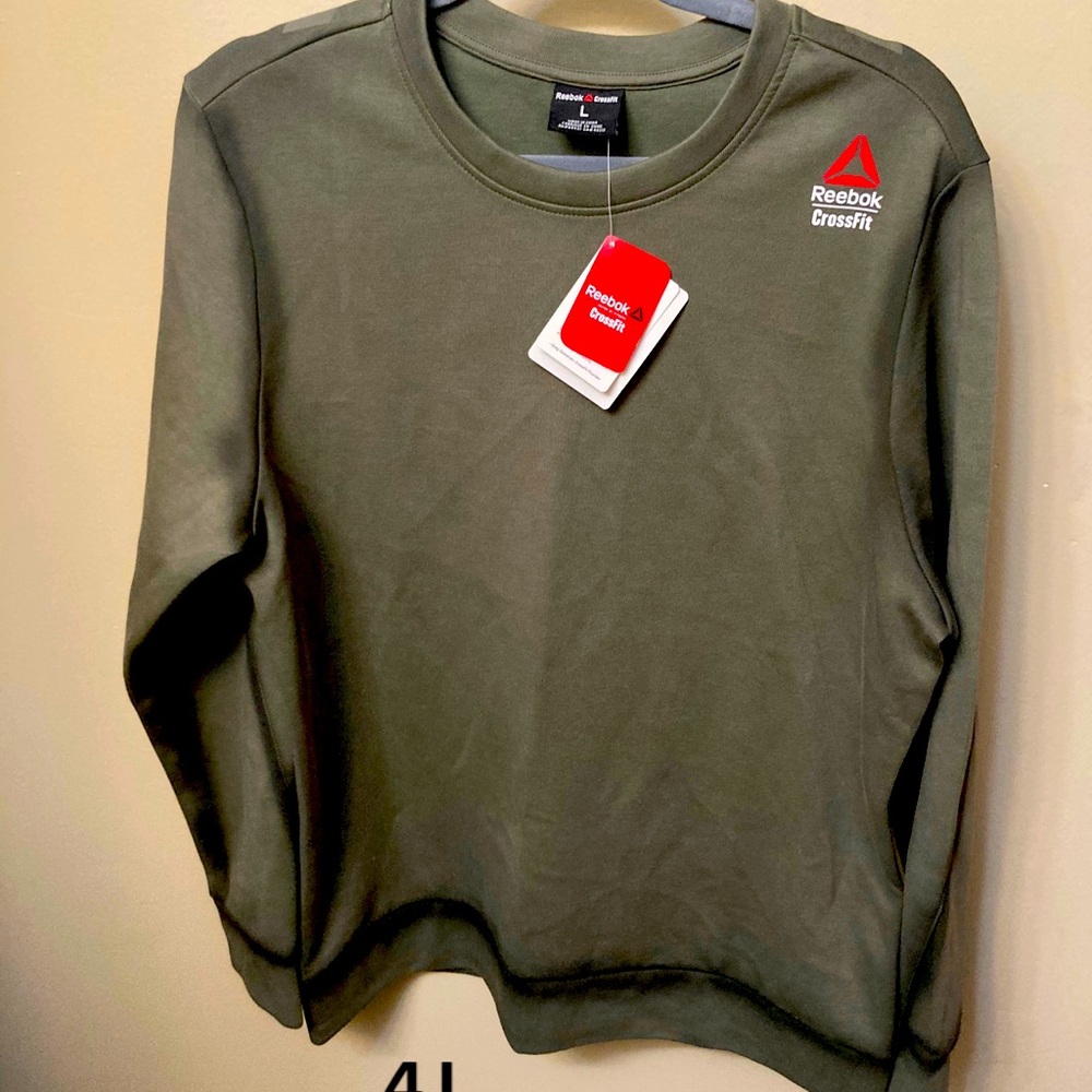 Green Reebok Crew Neck - Picture 4 of 4